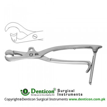 Lambotte Bone Holding Forcep Straight - One Jaw Moveable Stainless Steel, 33 cm - 13 "